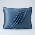Taie d'oreiller 100% pure soie de mûrier - Bleu nuit