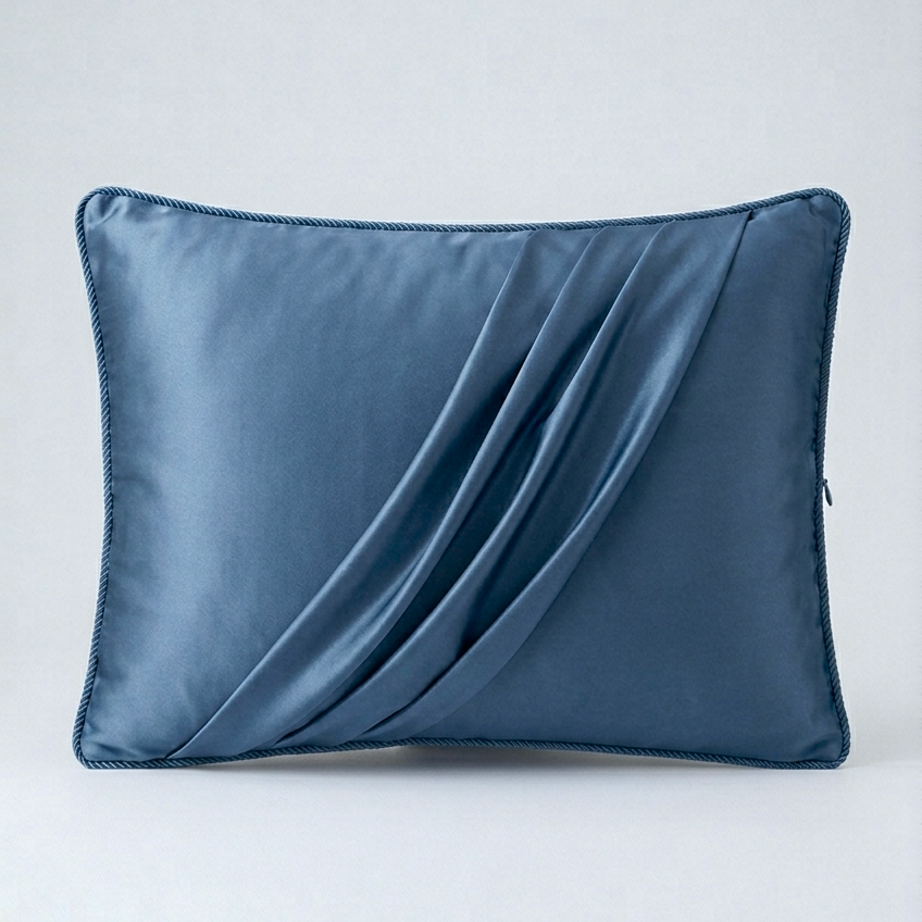 Oreiller 100% naturel en coton & duvet d'oie